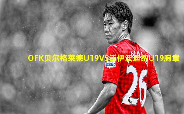 OFK贝尔格莱德U19VS沃伊沃迪纳U19胸章