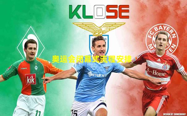 奥运会闭幕式流程安排